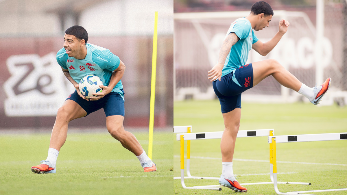 Joia busca chance com Filipe Luís em jogo do Flamengo x Santos