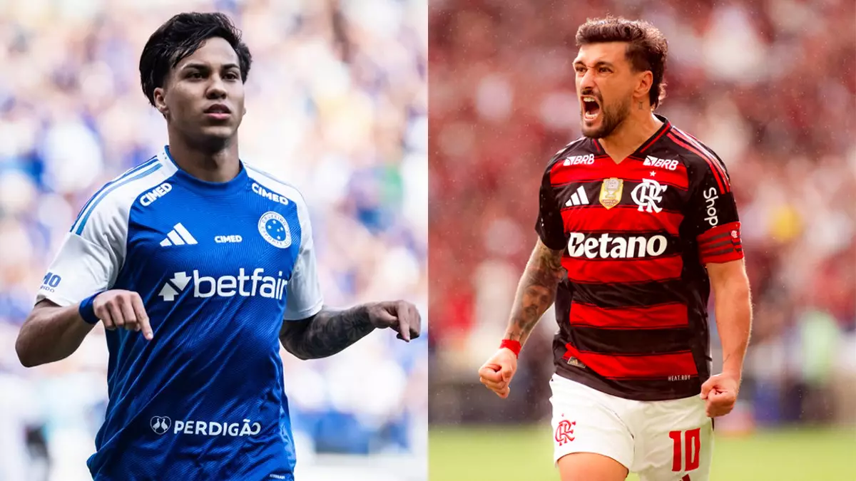 Kaio Jorge inflama Arrascaeta antes de jogo do Flamengo