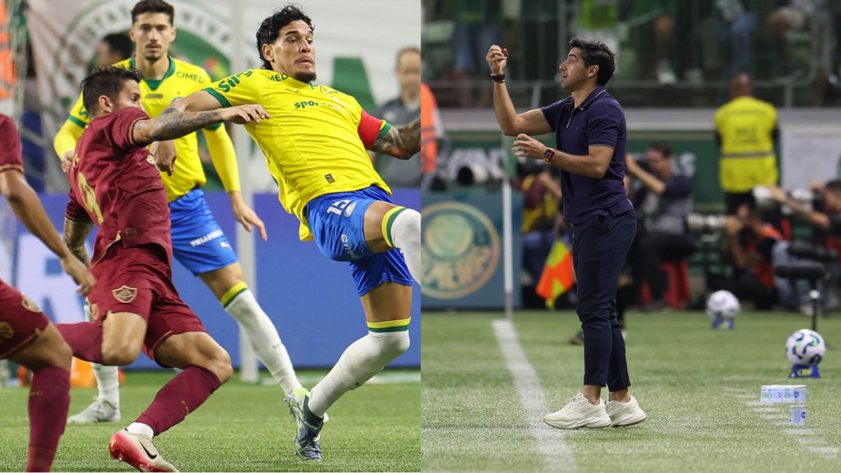 Palmeiras 'tropeça' em jogo contra o Fluminense, e Flamengo abre vantagem