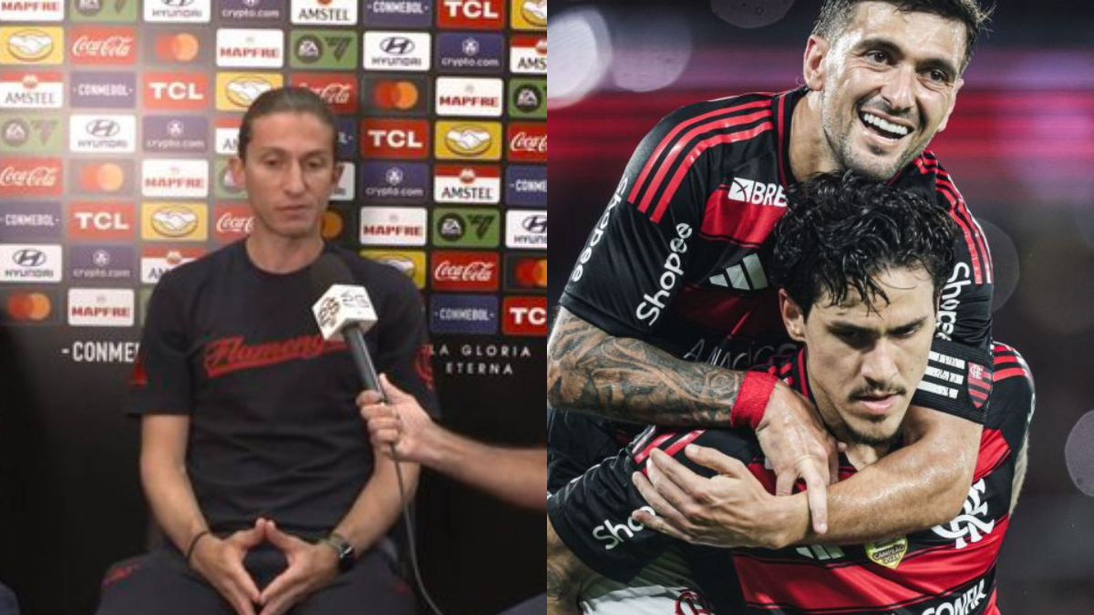 Pedro joga? Filipe Luís ‘bate martelo’ sobre a presença de jogador do Flamengo na final da Libertadores