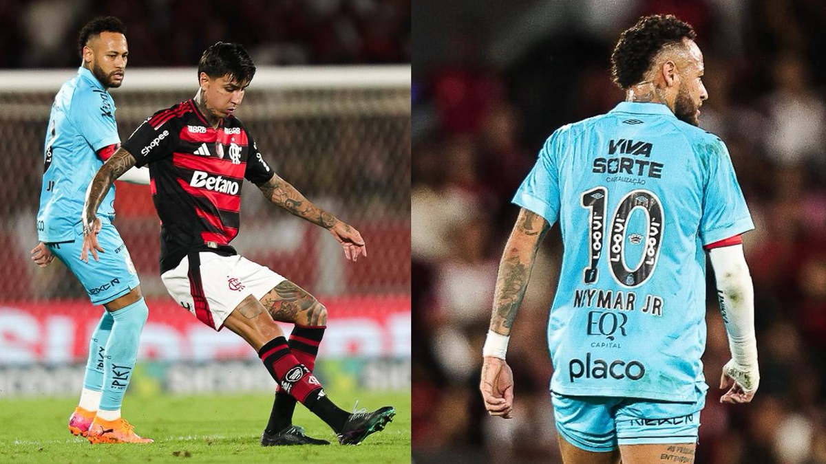 Reclamações e atritos marcam atuação 'desagregadora' de Neymar contra o Flamengo; veja vídeo
