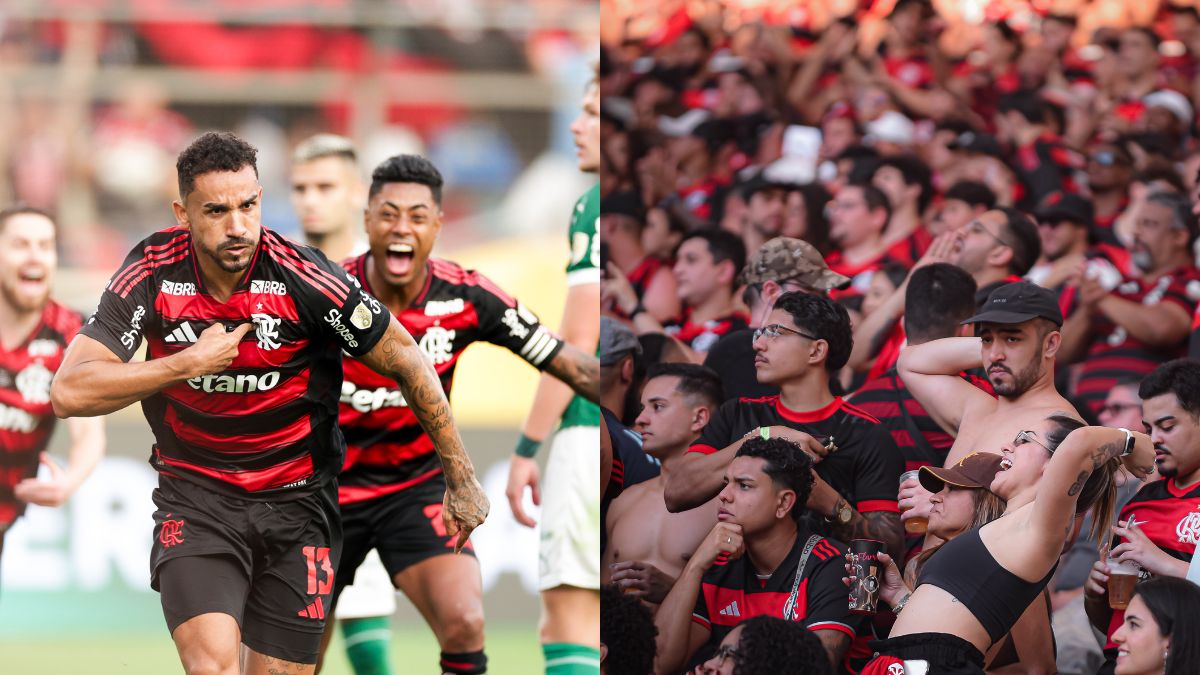 Rossi se emociona após título da Libertadores em jogo do Flamengo