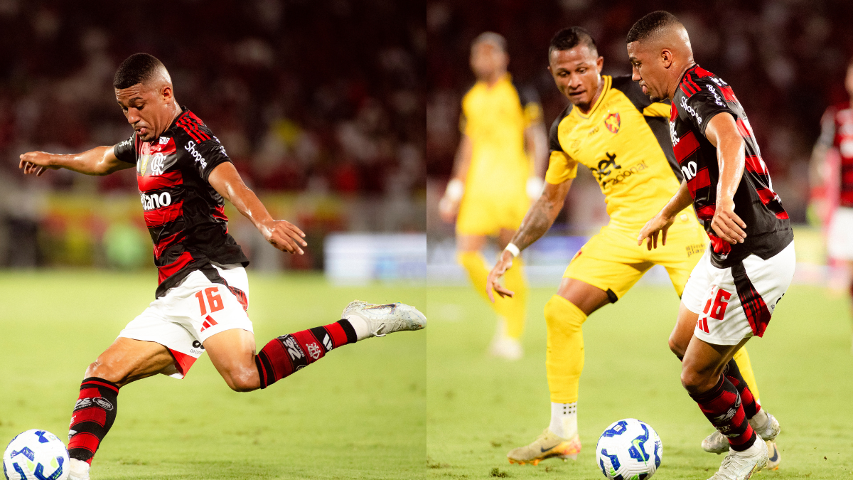 Samuel Lino dá assistência extraordinária e enche torcida do Flamengo de esperança: "Ele é diferente"