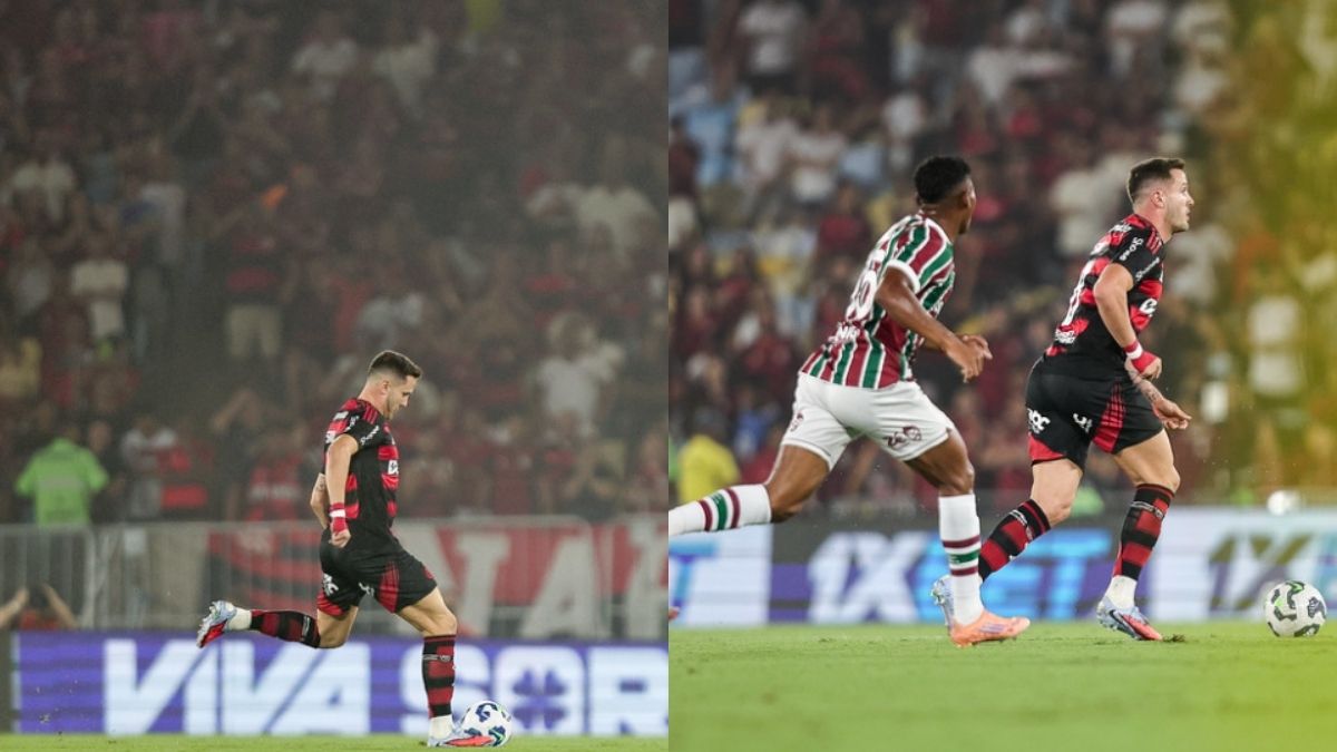 Saúl está fora do próximo jogo do Flamengo contra o Bragantino