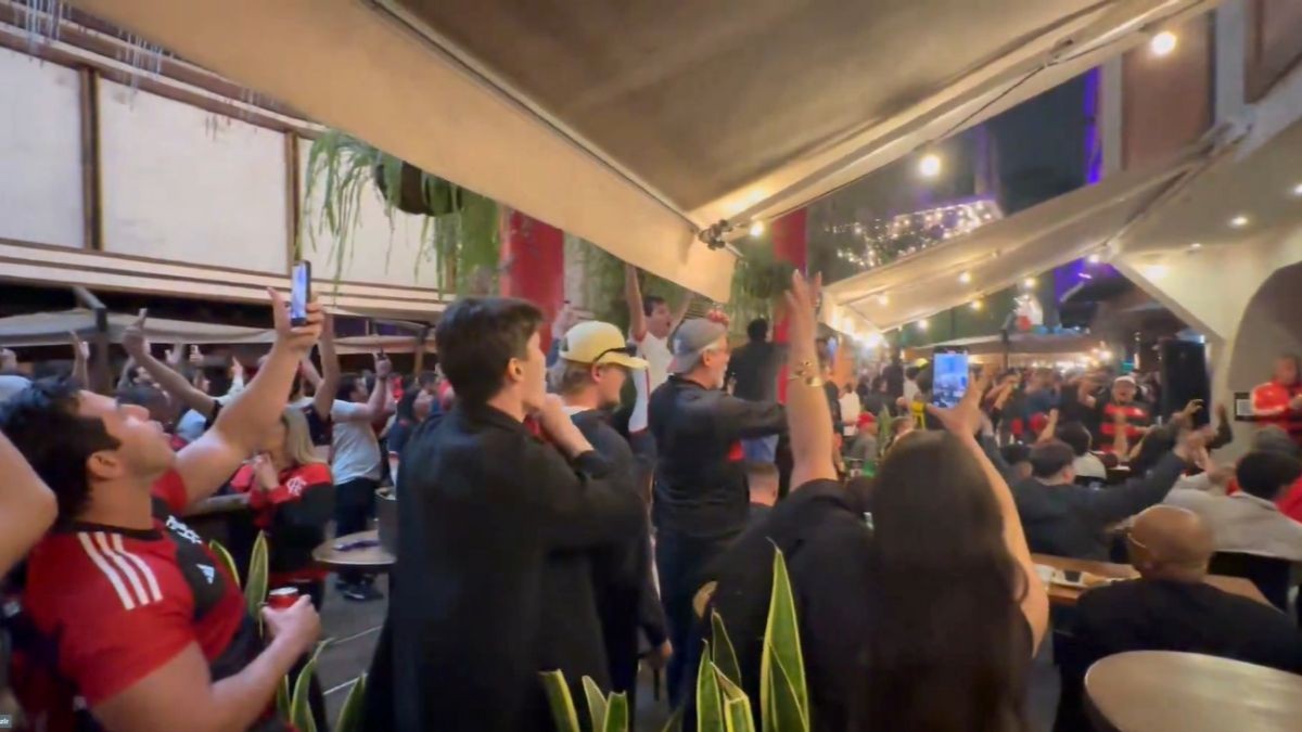 Torcida do Flamengo toma conta de Lima