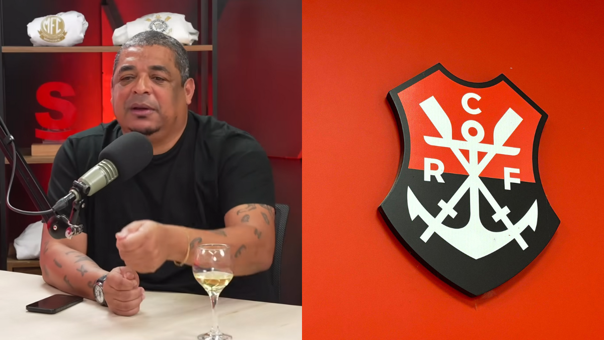 Vampeta aponta crise no Flamengo e contesta sucesso de Adriano Imperador