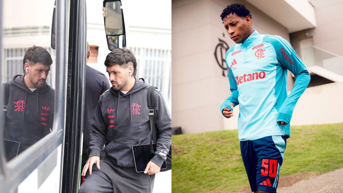 Veja como chega o Flamengo para jogo contra o Santos