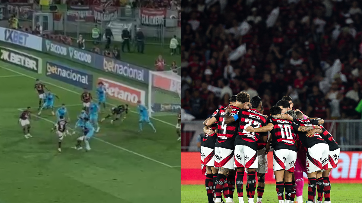 Vídeo | Léo Pereira surpreende como atacante e faz 1 a 0 Flamengo x Santos