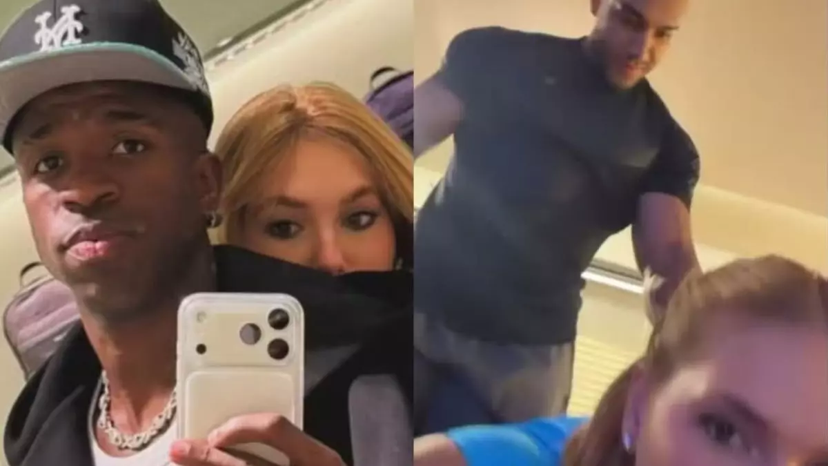 Vídeo de Virginia com personal viraliza, e Vini Jr toma medida