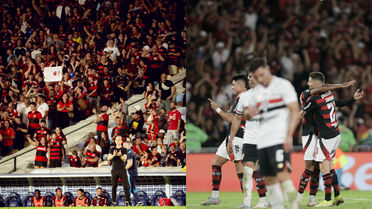 jogo do Flamengo x São Paulo vale desempate em retrospecto recente