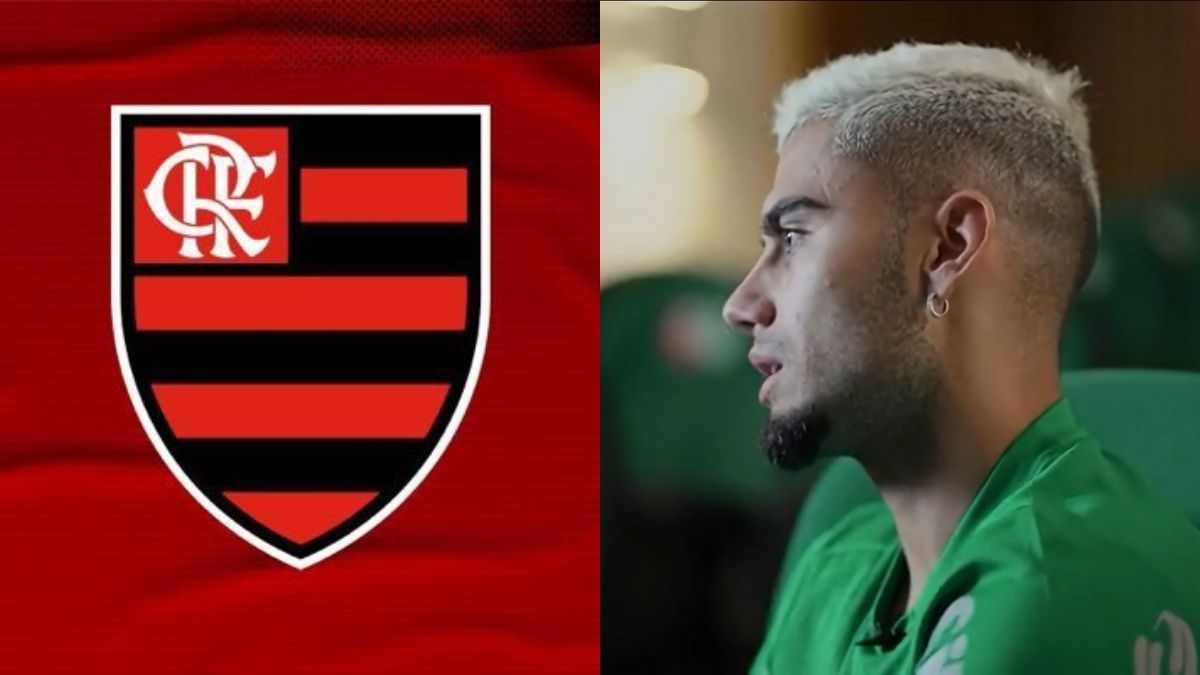 Andreas Pereira faz referência ao Flamengo em discurso no vestiário do Palmeiras