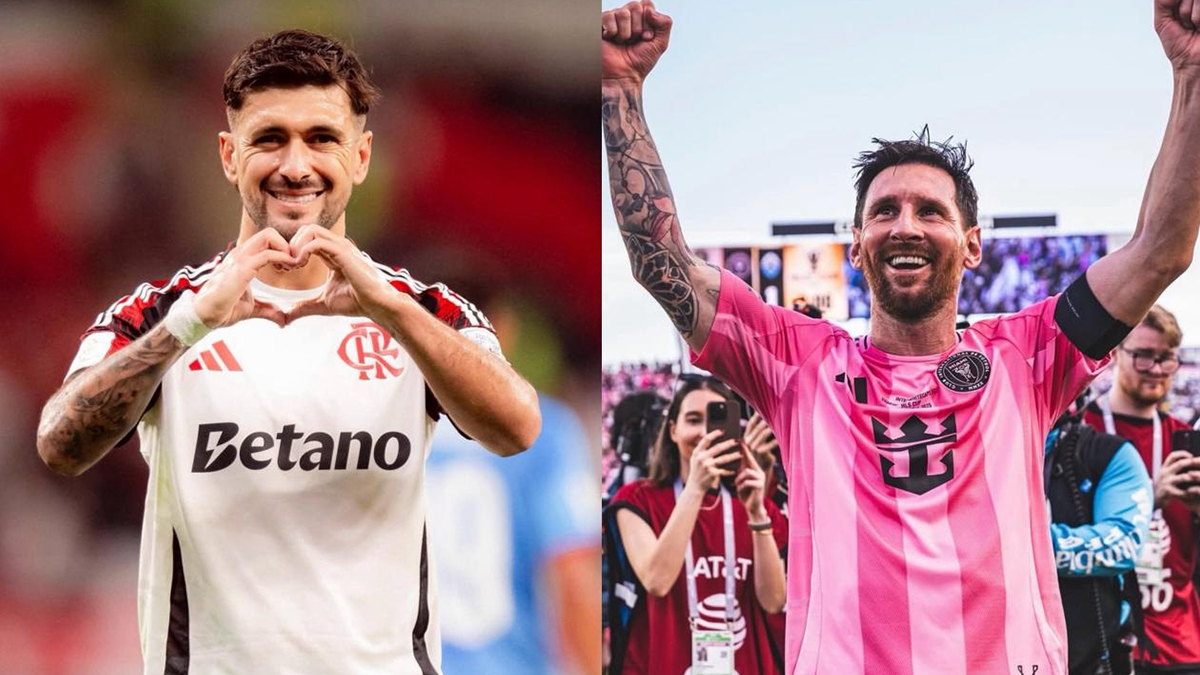 Arrascaeta, Messi e jogador do Racing estão na final do prêmio Rei da América