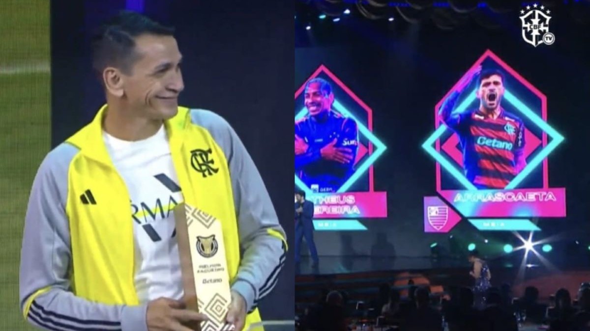 Arrascaeta é eleito craque, e Flamengo emplaca 4 no Brasileirão