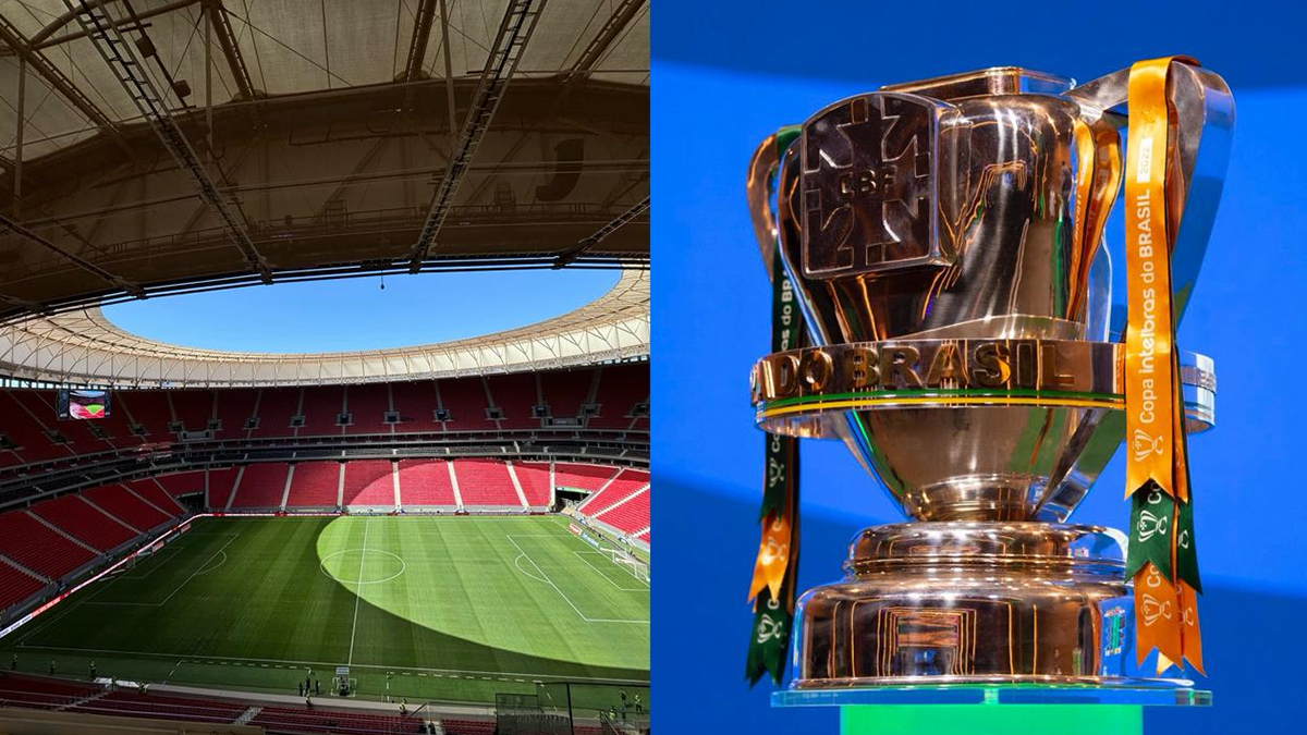 Brasília ganha força nos bastidores para sediar final única da Copa do Brasil em 2026