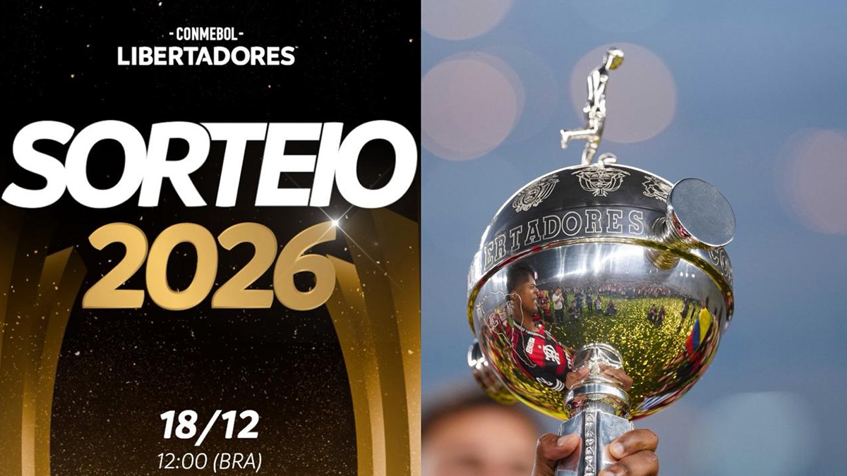 Conmebol define data de sorteio da primeira fase da Libertadores
