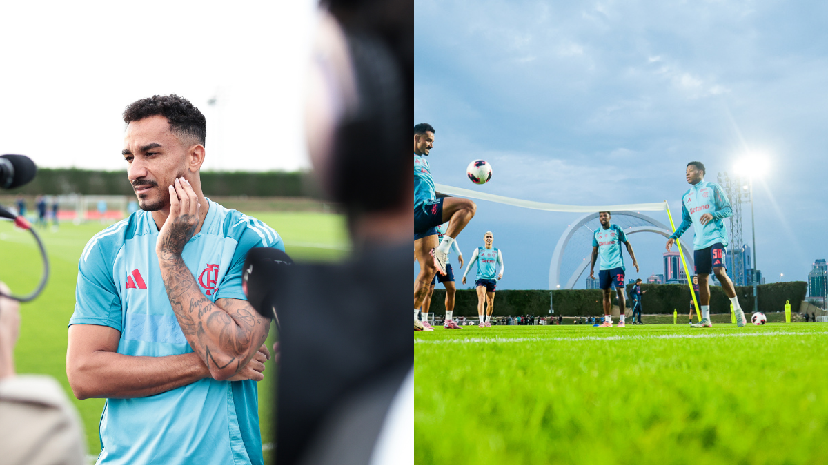 Danilo faz apelo especial aos jogadores do Flamengo antes de final contra PSG