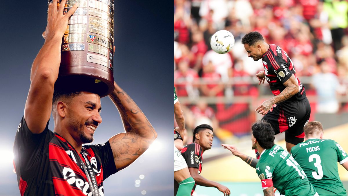 Danilo revela 'lei da atração' em gol do Flamengo na final da Libertadores