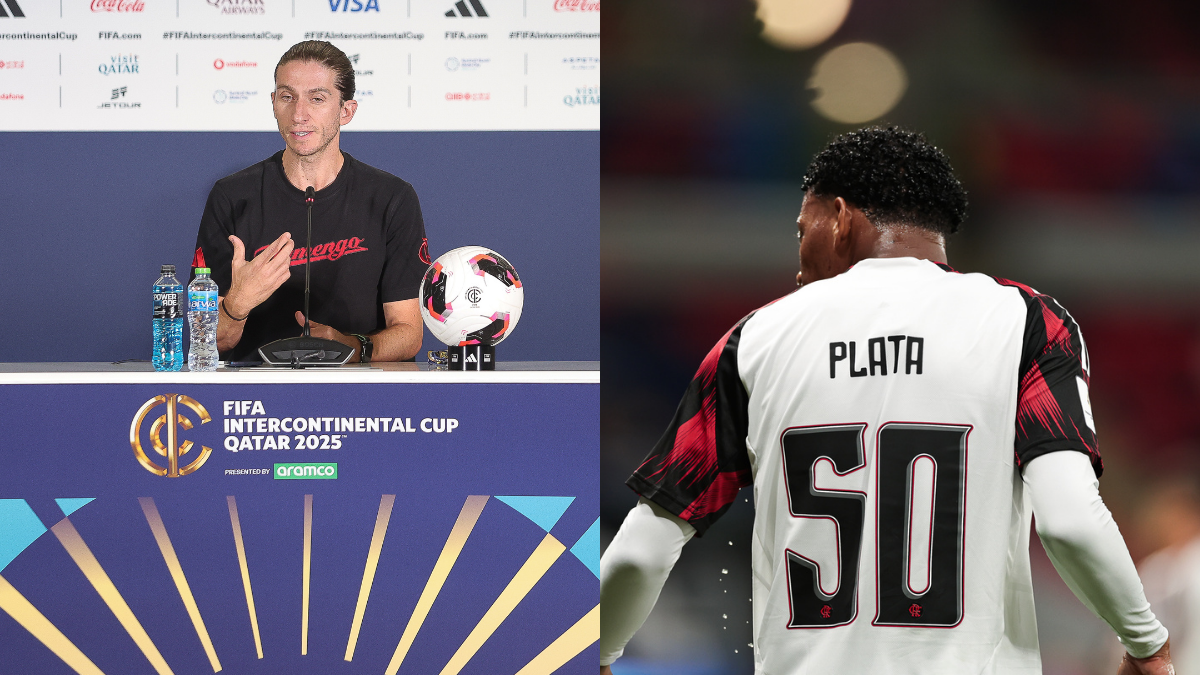 Filipe Luís cobra torcida por críticas a jogador do Flamengo: "Faz tudo certo"