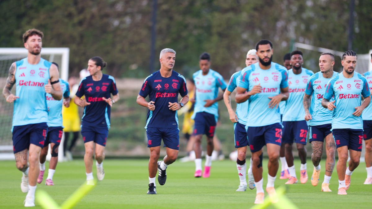 Filipe Luís define time titular para jogo do Flamengo x Cruz Azul