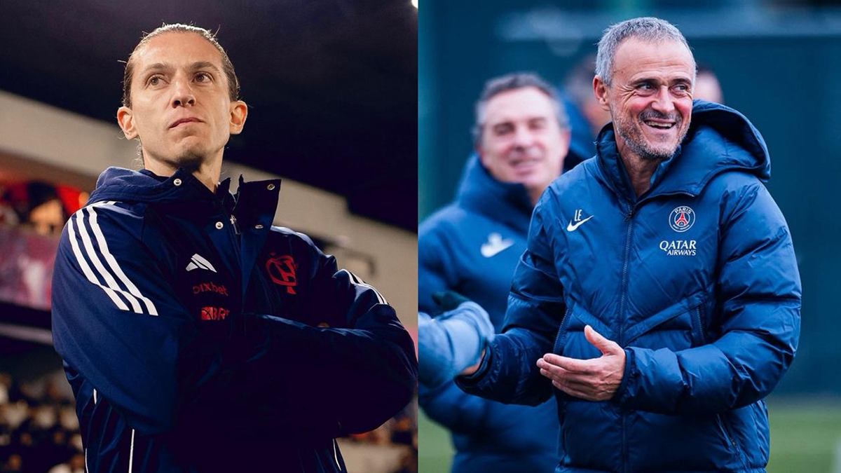 Filipe Luís não se surpreende com postura de técnico do PSG antes da final do Mundial contra o Flamengo