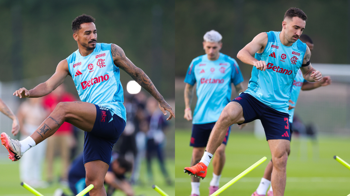 Filipe Luís tem dúvida na zaga para jogo do Flamengo x Cruz Azul