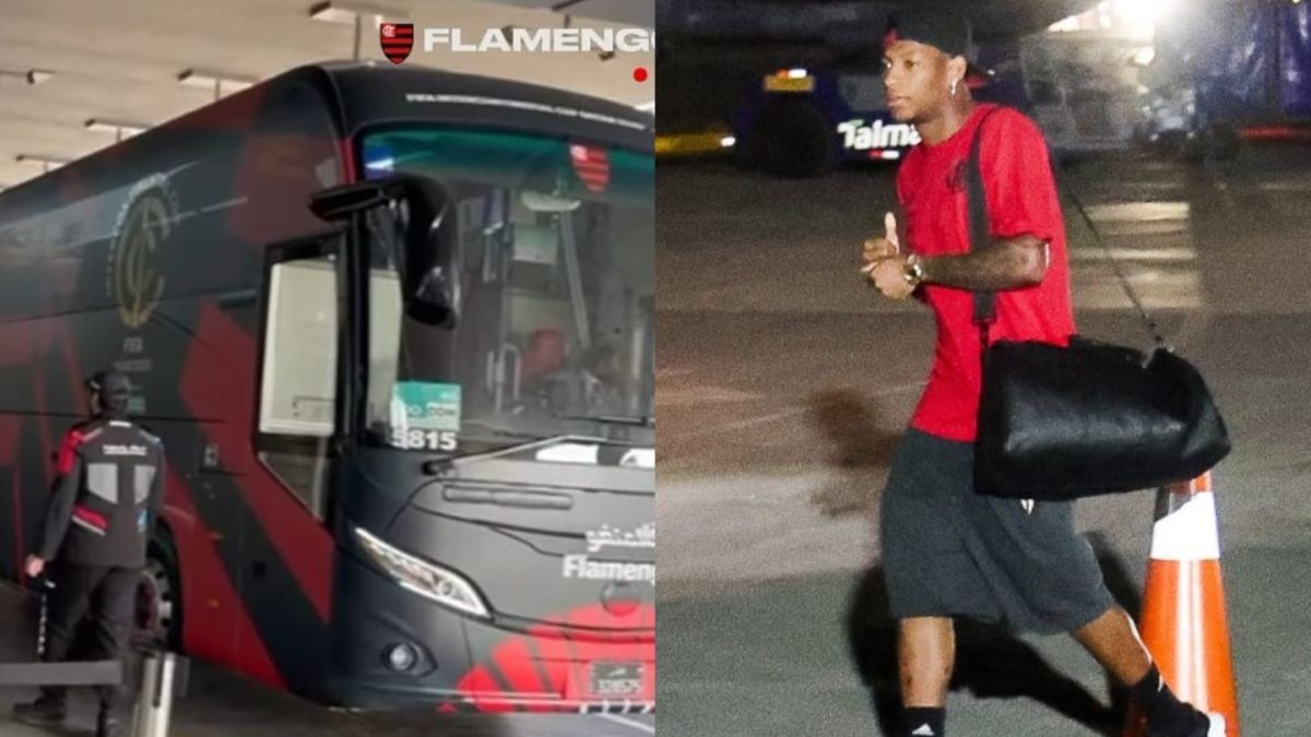 Flamengo desembarca no Rio após participação no Mundial
