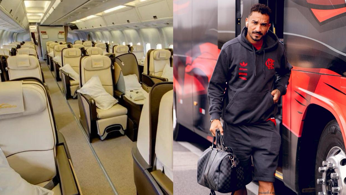 Flamengo faz viagem de luxo para o Intercontinental: clube freta avião executivo com assentos de 1ª classe; veja fotos