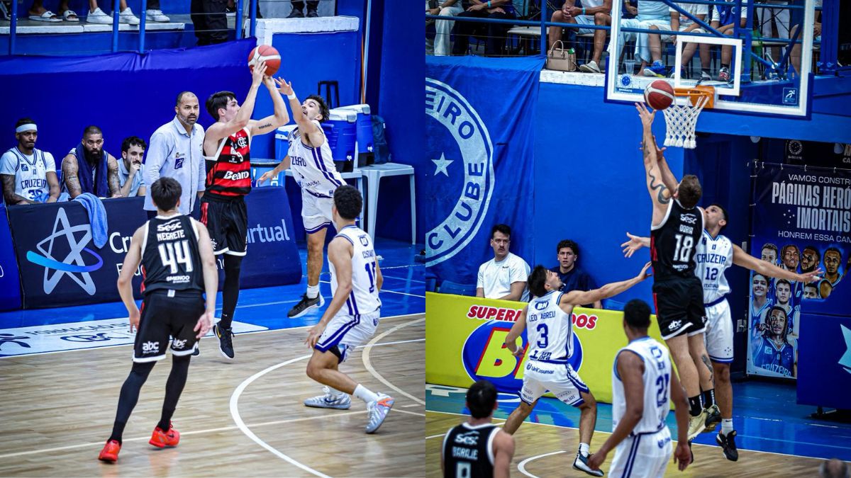 Flamengo vence o Cruzeiro e empata na liderança do NBB