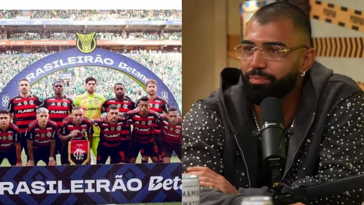 Gabigol endossa discurso do Flamengo e cutuca Palmeiras