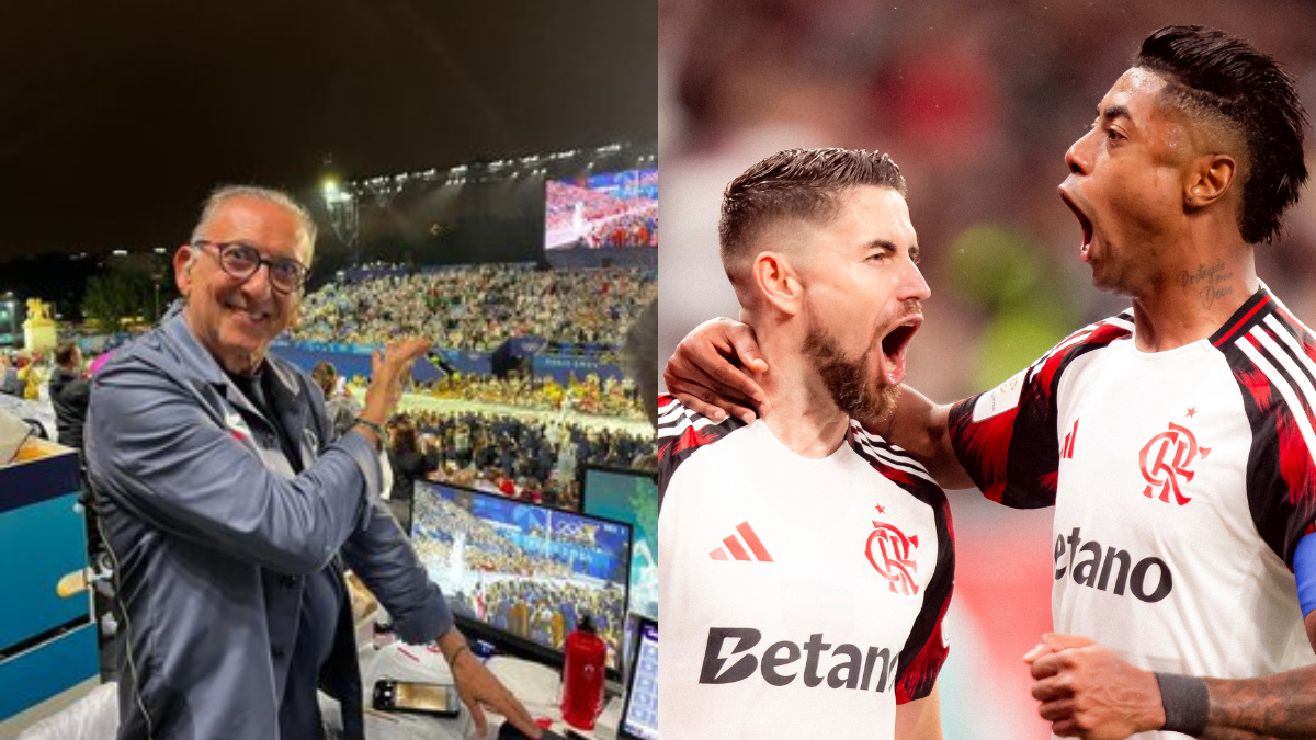 Galvão Bueno sobe o tom na análise do jogo do Flamengo x PSG no Mundial: “Não é normal…”