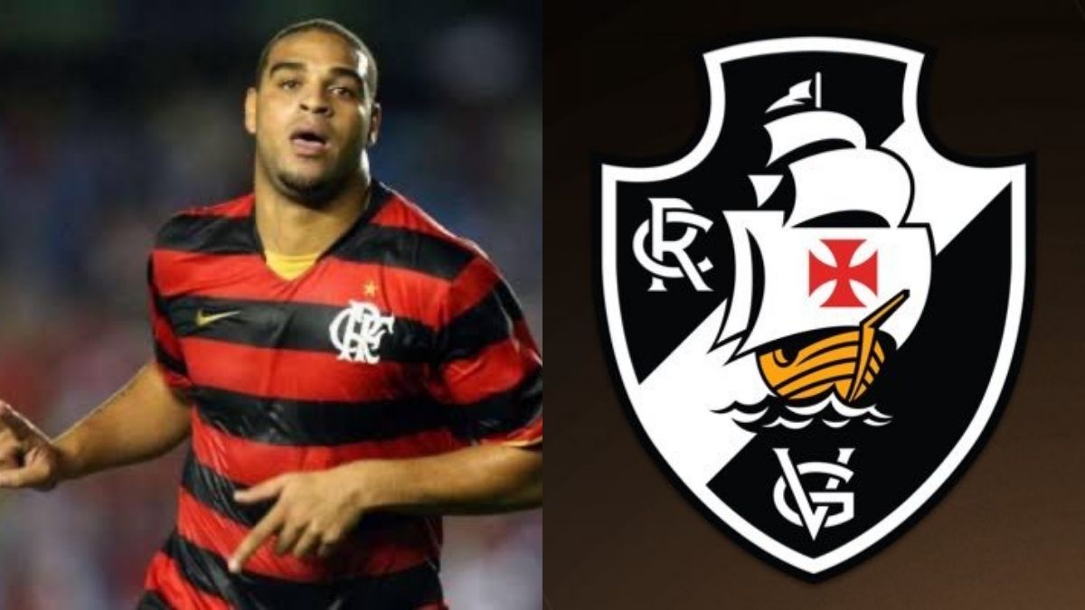 Ídolo do Flamengo, Adriano Imperador se compara a jogador do Vasco