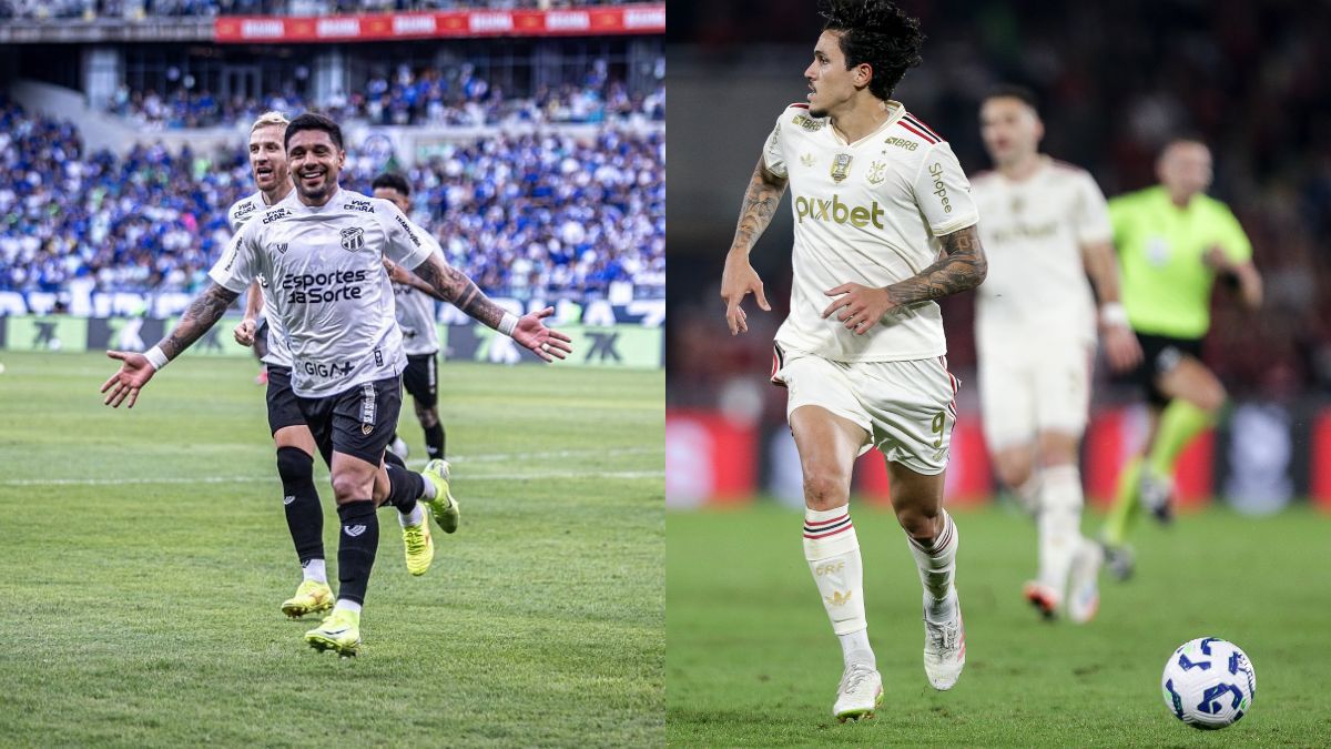 Jogo do Flamengo x Ceará vale desempate em retrospecto recente
