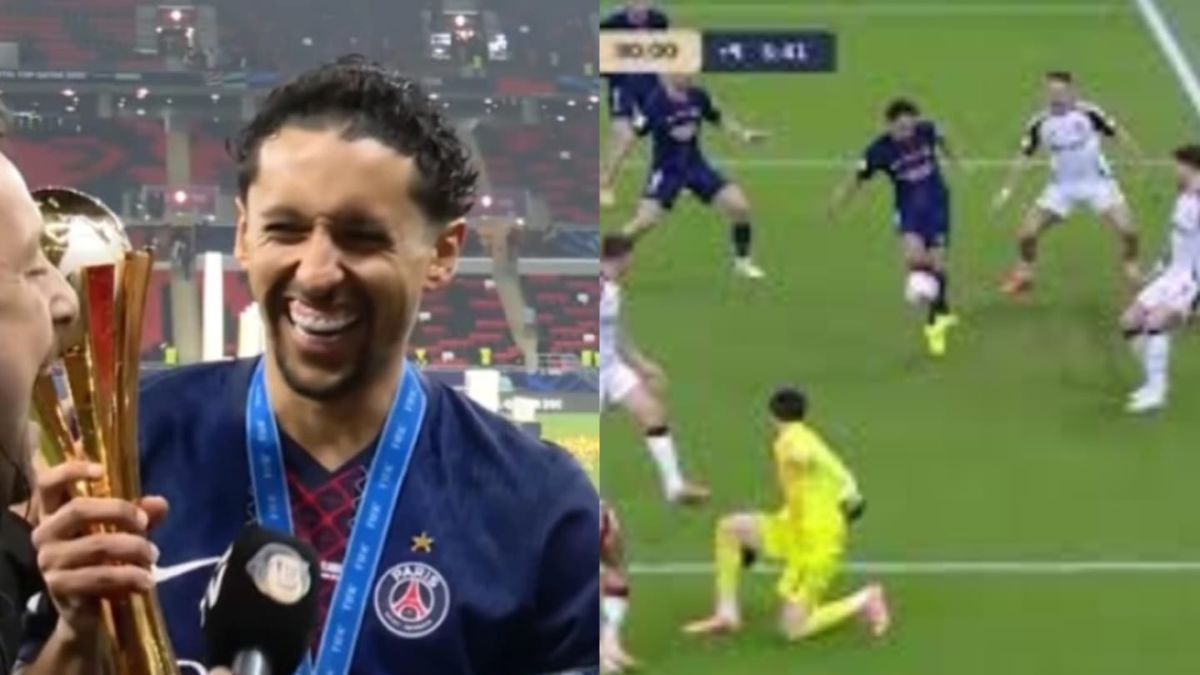 Marquinhos, do PSG, debocha de torcedor do Flamengo