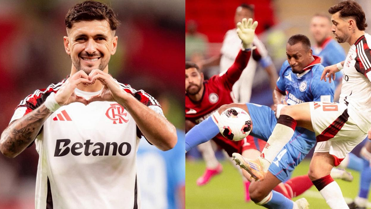Pai do Milano e camisa 10 do Flamengo: Arrascaeta é eleito Craque da Torcida após vitória sobre o Cruz Azul