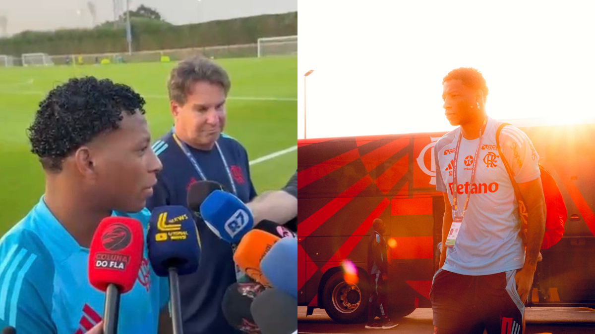 Plata é direto ao falar sobre briga com jogador do Flamengo