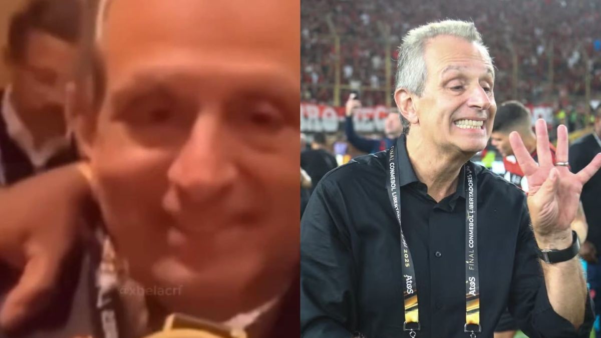 Presidente do Flamengo provoca rivais após título da Libertadores