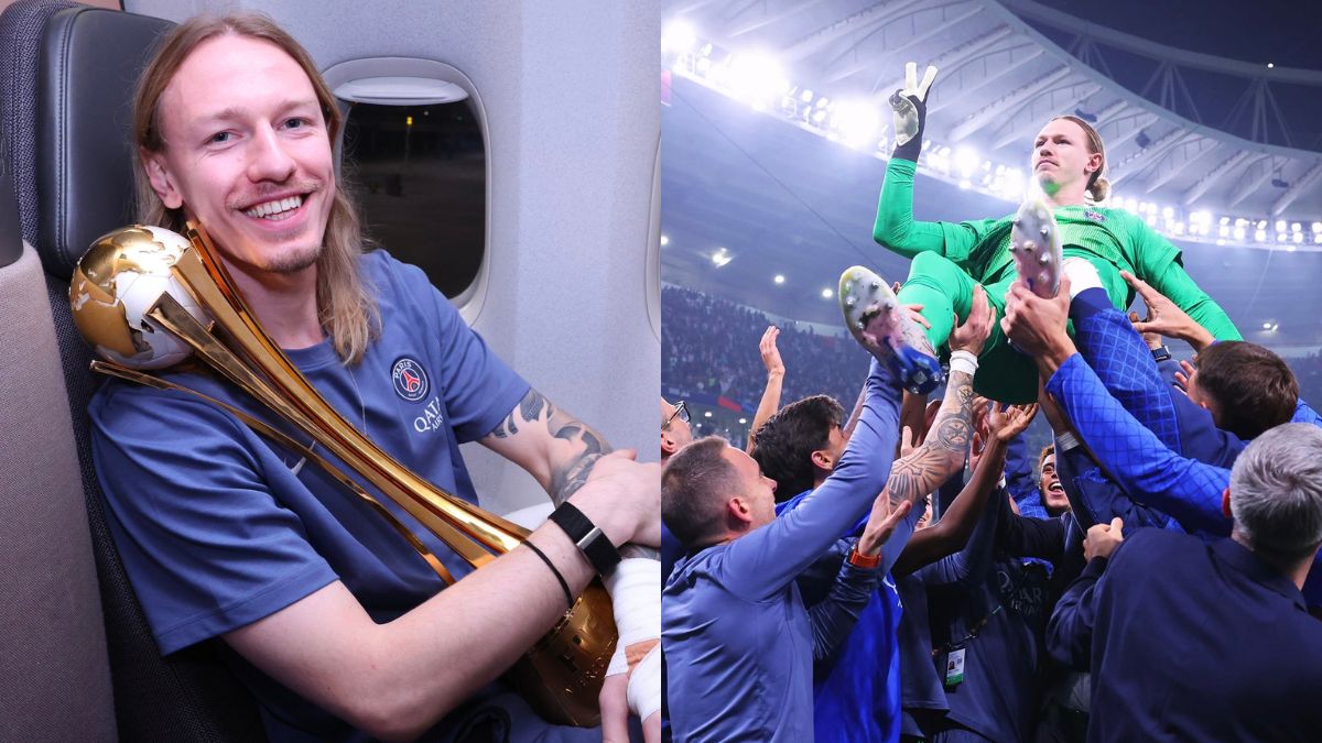 Safanov, goleiro do PSG, sofre fatura na mão em jogo contra o Flamengo no Mundial