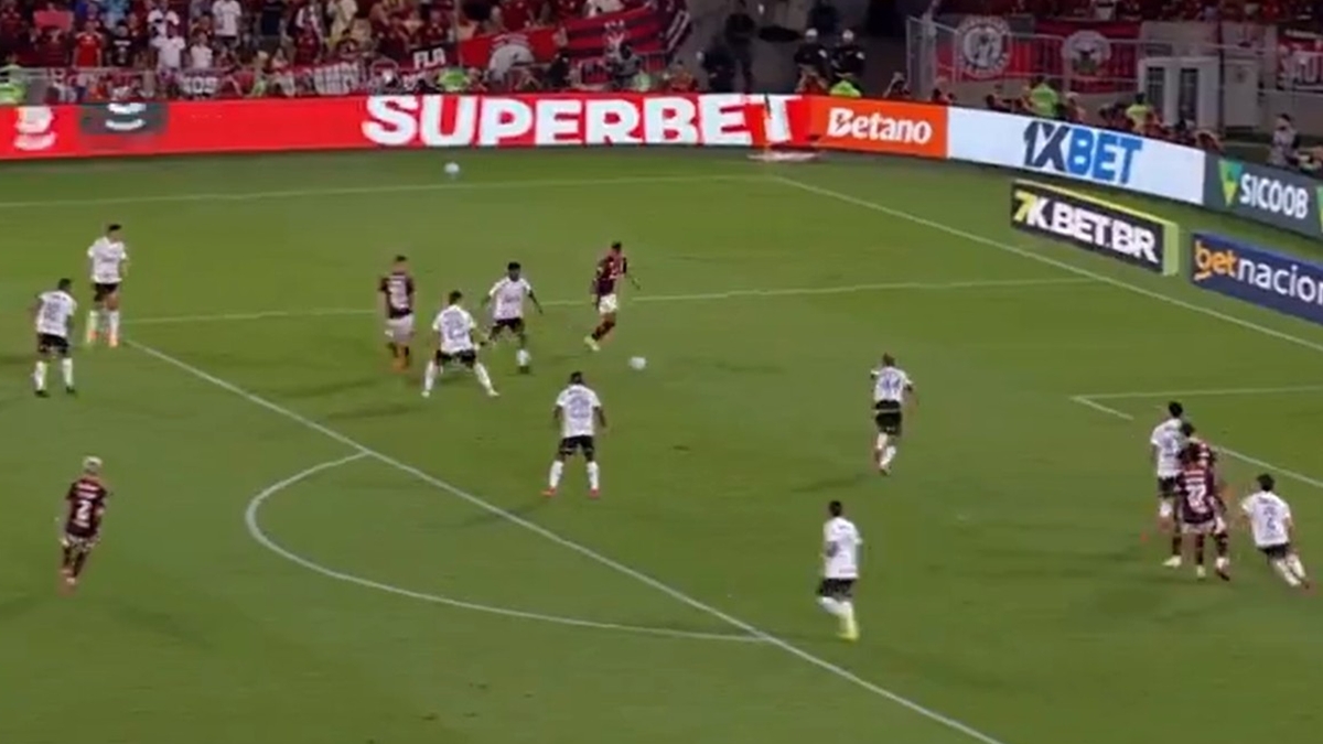 Samuel Lino anota golaço e faz Flamengo 1x0 Ceará