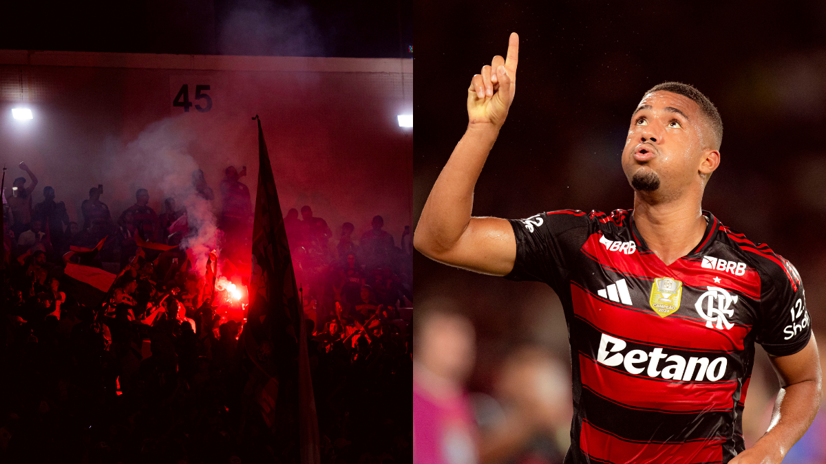 Samuel Lino desabafa após vaias em jogo do Flamengo x Ceará