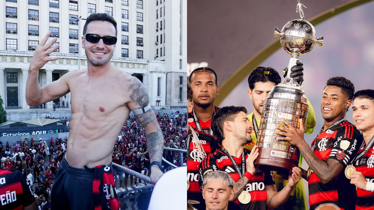 Saúl se 'iguala' a ídolo do Flamengo após conquistar título da Libertadores