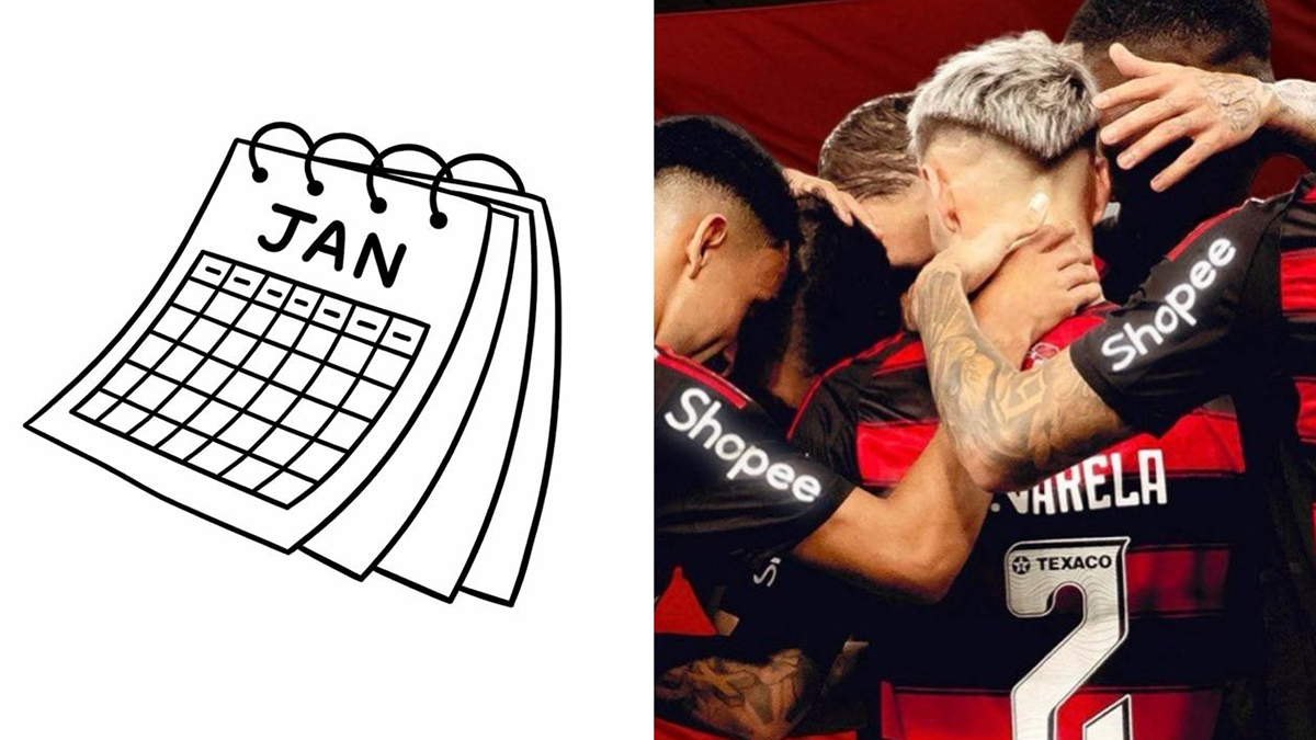 Supercopa, Carioca e Brasileirão: veja programação do Flamengo para janeiro