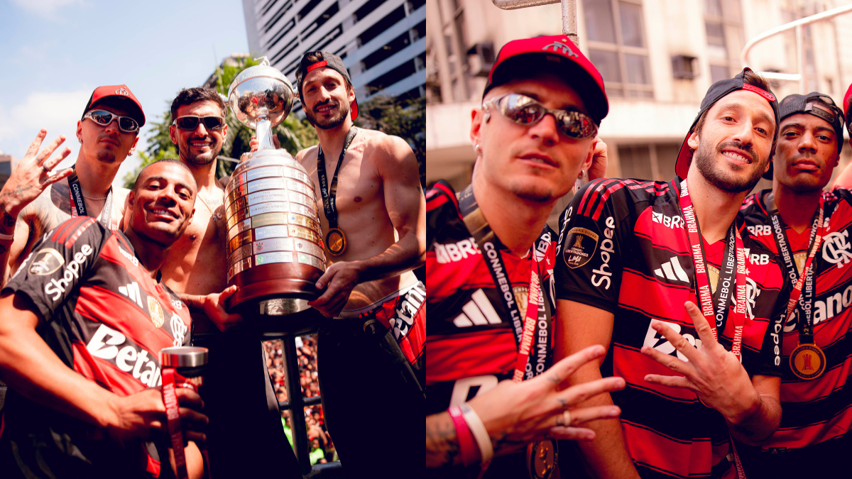 Uruguaio manda recado à torcida do Flamengo após levar a Libertadores