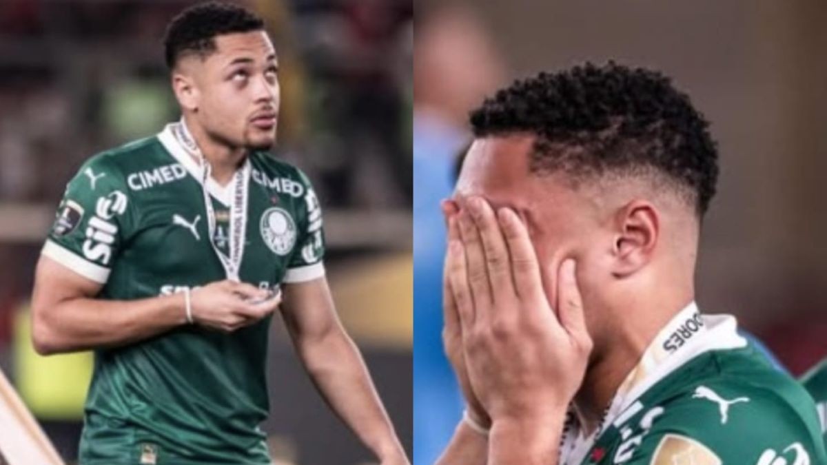 Vitor Roque desabafa após vice do Palmeiras contra o Flamengo