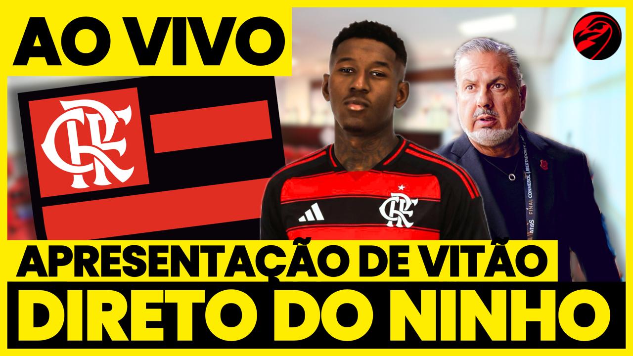 AO VIVO | Assista à coletiva de apresentação de Vitão com o Coluna do Fla TV