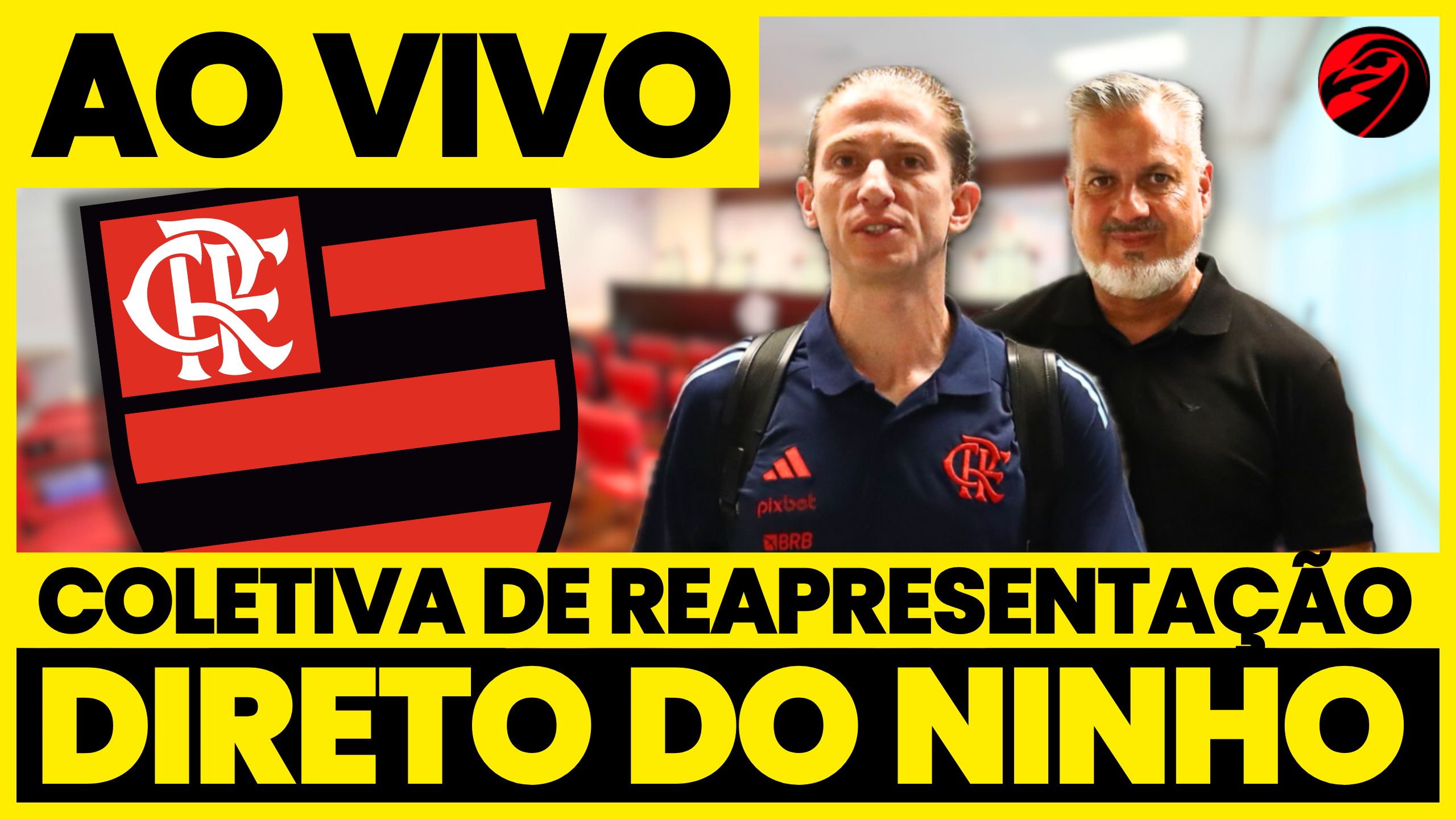 AO VIVO e com IMAGENS: assista à coletiva da Comissão Técnica do Flamengo direto do CT com o Coluna do Fla TV