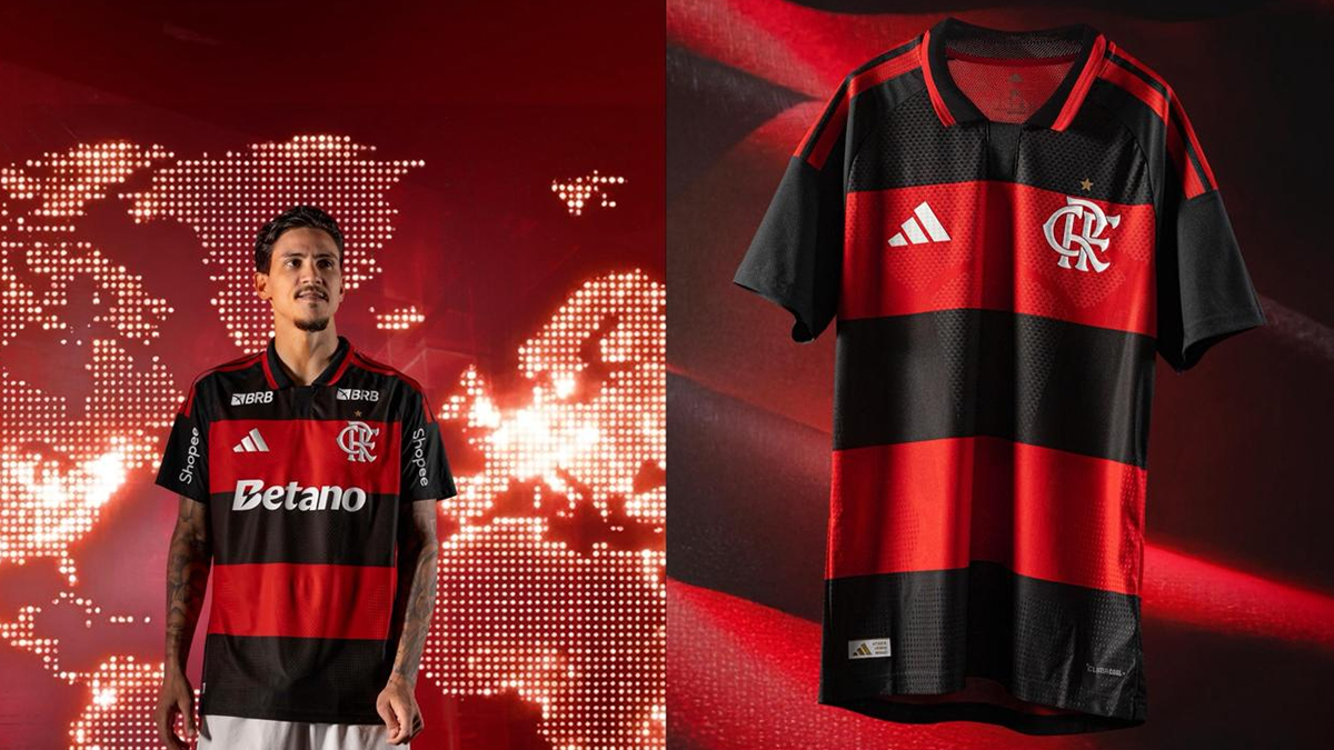 Adidas lança nova camisa 1 do Flamengo; veja preço e saiba como comprar