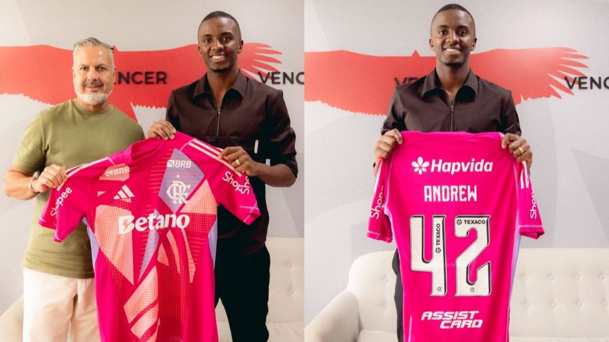 Andrew revela curiosidades emocionantes em chegada ao Fla