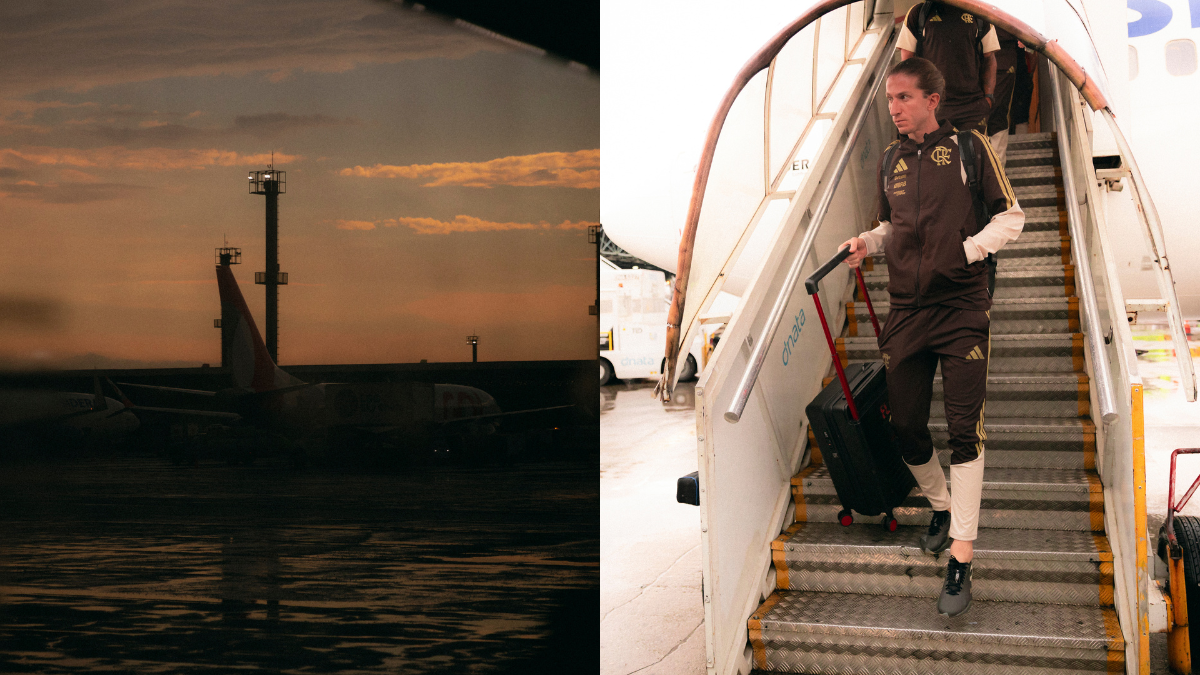 Após susto, Flamengo desembarca em São Paulo para jogo do Brasileirão