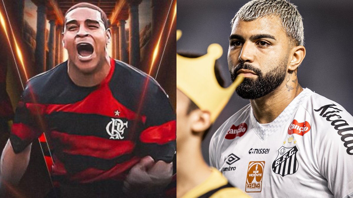 Braz enumera desafios na convivência com Adriano Imperador e Gabigol no Flamengo