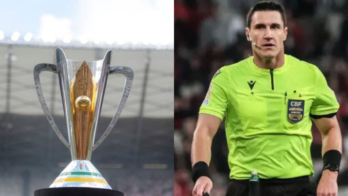 CBF define árbitro para jogo do Flamengo x Corinthians